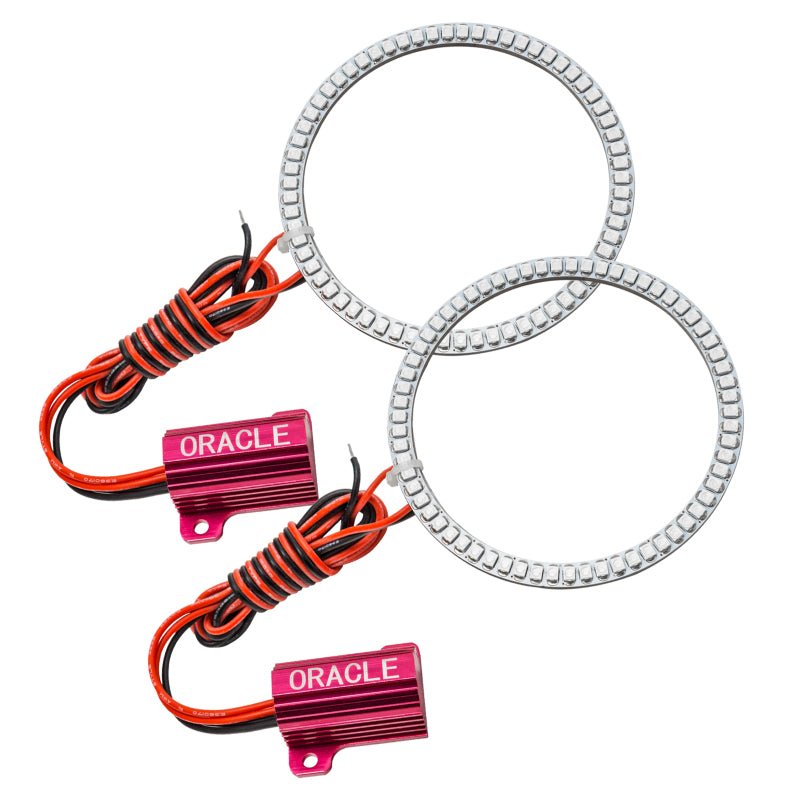 ORACLE Lighting - Oracle Ram 13 - 18 LED Projector Headlight Halo Kit - Red - Demon Performance