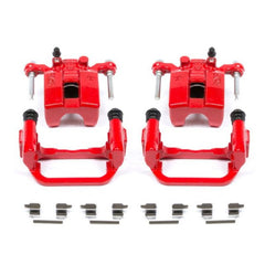 PowerStop - Power Stop 03 - 05 Infiniti G35 Rear Red Calipers w/Brackets - Pair - Demon Performance