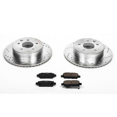 PowerStop - Power Stop 03 - 05 Infiniti G35 Rear Z23 Evolution Sport Brake Kit - Demon Performance