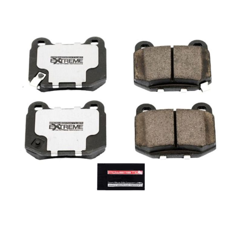 PowerStop - Power Stop 03 - 05 Infiniti G35 Rear Z26 Extreme Street Brake Pads w/Hardware - Demon Performance