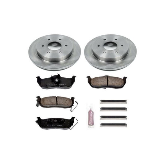 PowerStop - Power Stop 04-10 Infiniti QX56 Rear Autospecialty Brake Kit - Demon Performance