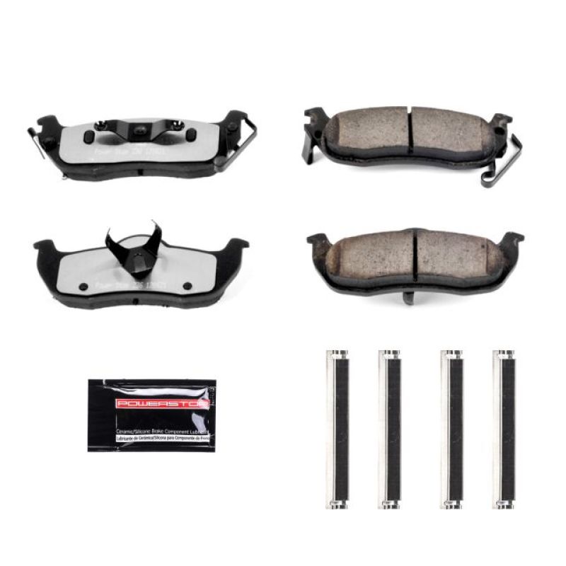 PowerStop - Power Stop 04 - 10 Infiniti QX56 Rear Z36 Truck & Tow Brake Pads w/Hardware - Demon Performance