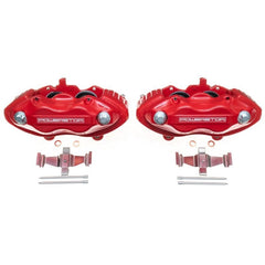 PowerStop - Power Stop 05 - 10 Chrysler 300 Front Red Calipers w/o Brackets - Pair - Demon Performance