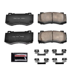 PowerStop - Power Stop 05 - 10 Chrysler 300 Front Z23 Evolution Sport Brake Pads w/Hardware - Demon Performance
