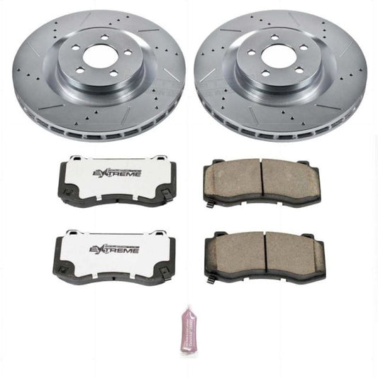 PowerStop - Power Stop 05 - 10 Chrysler 300 SRT8 Front Z26 Street Warrior Brake Kit - Demon Performance