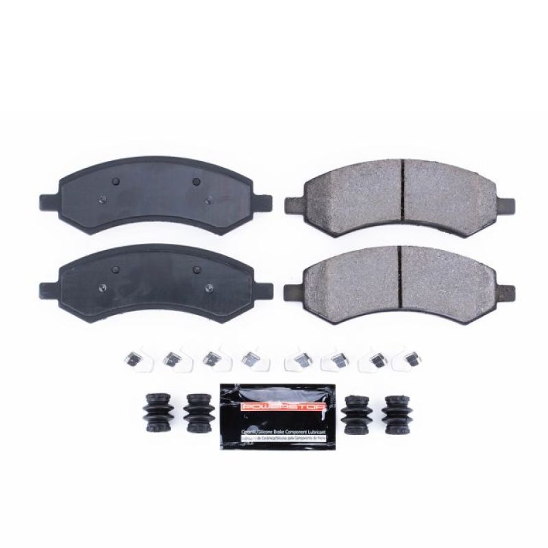 PowerStop - Power Stop 07 - 09 Chrysler Aspen Front Z23 Evolution Sport Brake Pads w/Hardware - Demon Performance
