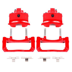PowerStop - Power Stop 07 - 09 Chrysler Aspen Rear Red Calipers w/Brackets - Pair - Demon Performance