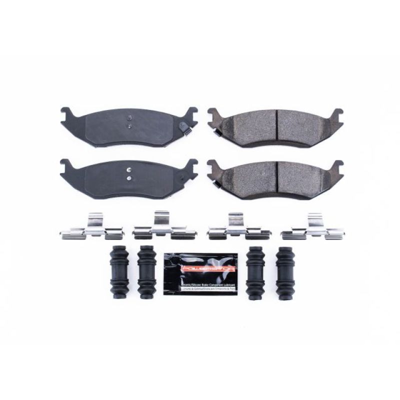 PowerStop - Power Stop 07 - 09 Chrysler Aspen Rear Z23 Evolution Sport Brake Pads w/Hardware - Demon Performance