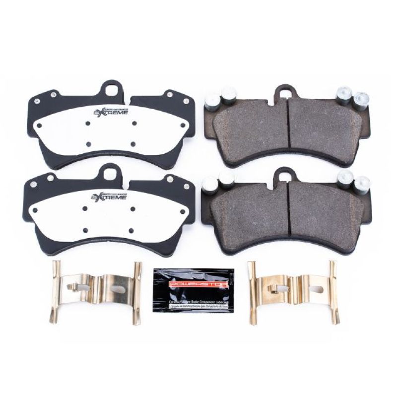PowerStop - Power Stop 07 - 15 Audi Q7 Front Z26 Extreme Street Brake Pads w/Hardware - Demon Performance
