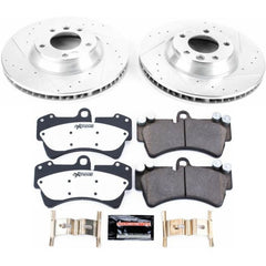 PowerStop - Power Stop 07 - 15 Audi Q7 Front Z26 Street Warrior Brake Kit - Demon Performance
