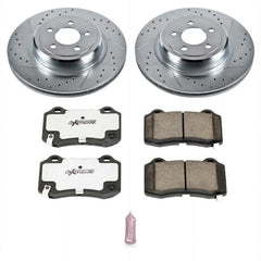 PowerStop - Power Stop 08 - 23 Dodge Challenger Rear Z26 Street Warrior Brake Kit - Demon Performance