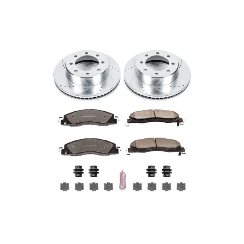 PowerStop - Power Stop 11 - 18 Ram 3500 Front Z36 Truck & Tow Brake Kit - Demon Performance