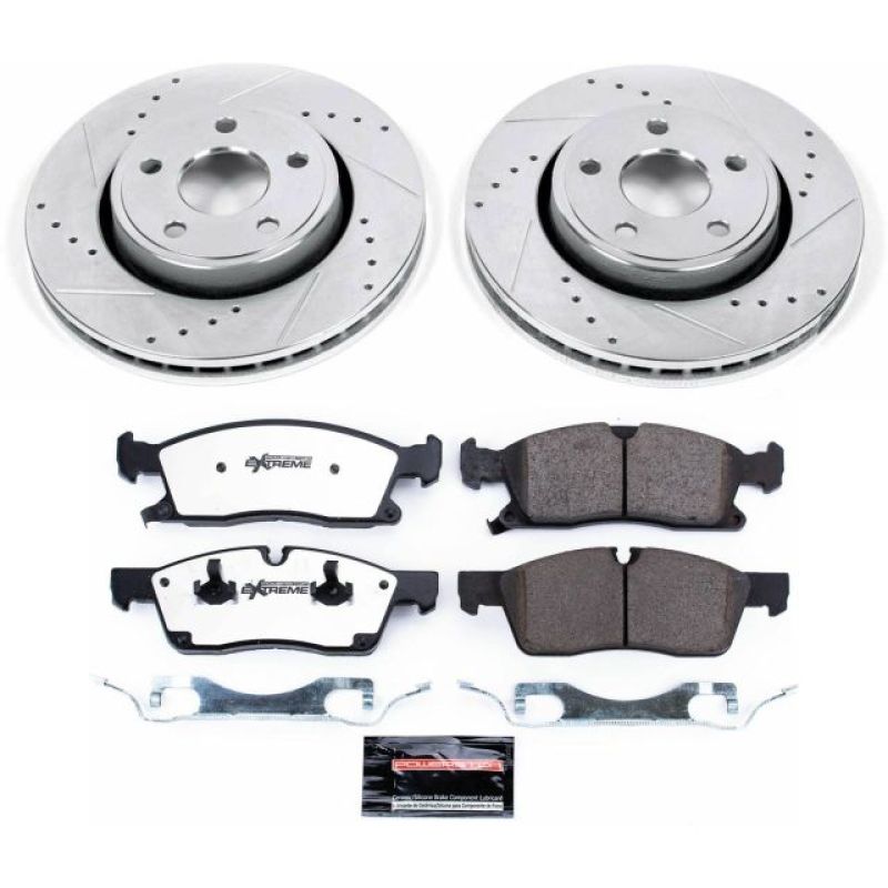 PowerStop - Power Stop 11-19 Dodge Durango Front Z36 Truck & Tow Brake Kit - Demon Performance