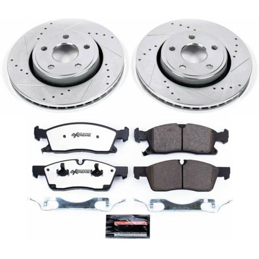 PowerStop - Power Stop 11-19 Dodge Durango Front Z36 Truck & Tow Brake Kit - Demon Performance