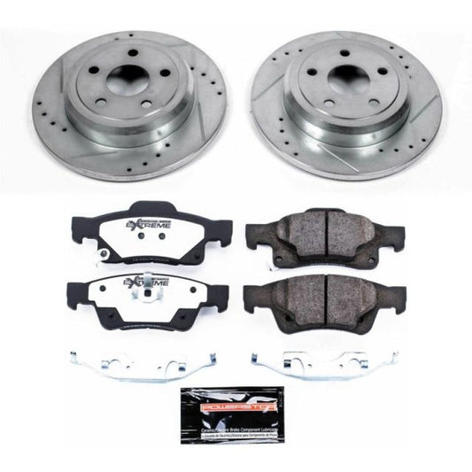 PowerStop - Power Stop 11-19 Dodge Durango Rear Z36 Truck & Tow Brake Kit - Demon Performance