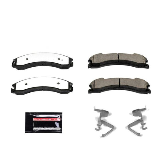 PowerStop - Power Stop 12 - 19 Chevrolet Silverado 2500 HD Front or Rear Z36 Truck & Tow Brake Pads w/Hardware - Demon Performance