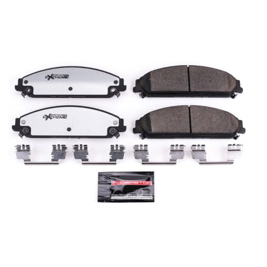 PowerStop - Power Stop 13 - 14 Chrysler 200 Front Z26 Extreme Street Brake Pads w/Hardware - Demon Performance