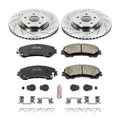 PowerStop - Power Stop 14 - 19 Infiniti Q50 Front Z23 Evolution Sport Brake Kit - Demon Performance