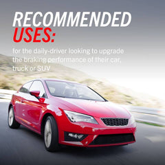 PowerStop - Power Stop 15 - 19 Ford Mustang Front Z23 Evolution Sport Brake Pads w/Hardware - Demon Performance