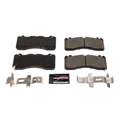 PowerStop - Power Stop 15 - 19 Ford Mustang Front Z23 Evolution Sport Brake Pads w/Hardware - Demon Performance