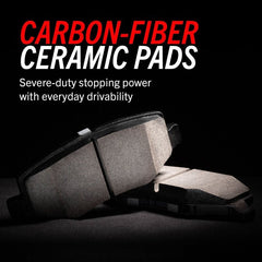 PowerStop - Power Stop 15-19 Ford Mustang Rear Z23 Evolution Sport Brake Pads w/Hardware - Demon Performance