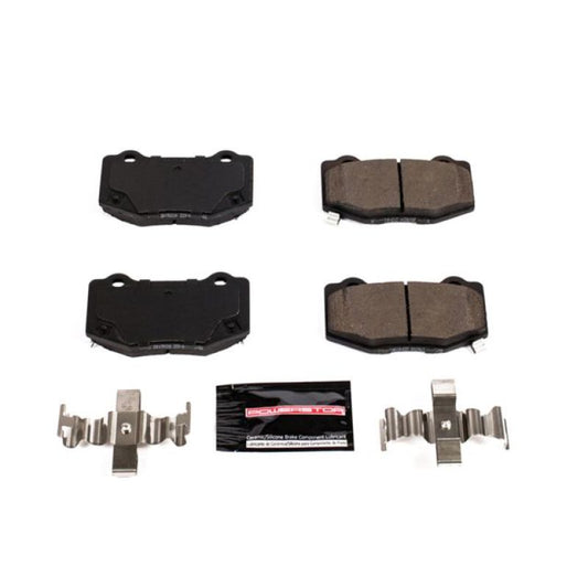 PowerStop - Power Stop 16 - 19 Cadillac ATS Rear Z23 Evolution Sport Brake Pads w/Hardware - Demon Performance
