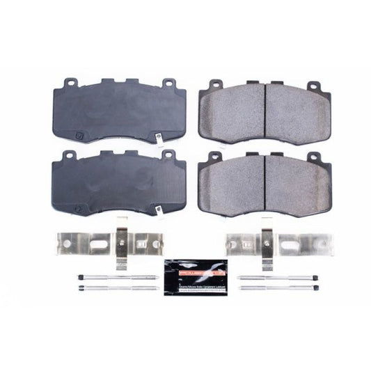 PowerStop - Power Stop 18 - 19 Jeep Grand Cherokee Front Z23 Evolution Sport Brake Pads w/Hardware - Demon Performance