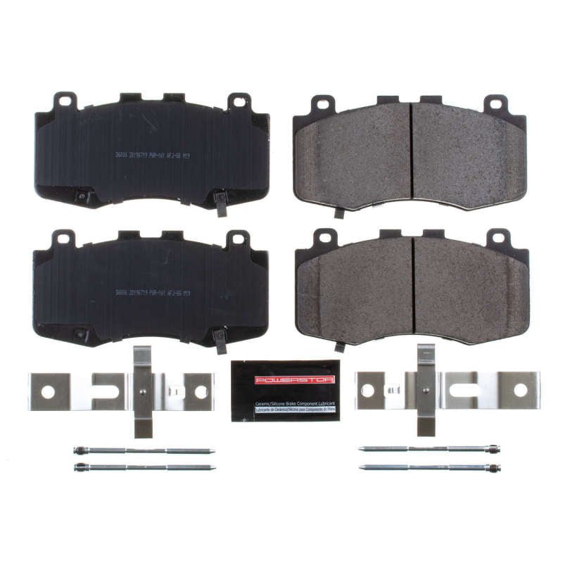 PowerStop - Power Stop 18 - 19 Jeep Grand Cherokee Front Z23 Evolution Sport Brake Pads w/Hardware - Demon Performance