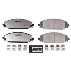 PowerStop - Power Stop 2019 Ram 1500 Front Z36 Truck & Tow Brake Pads w/Hardware - Demon Performance