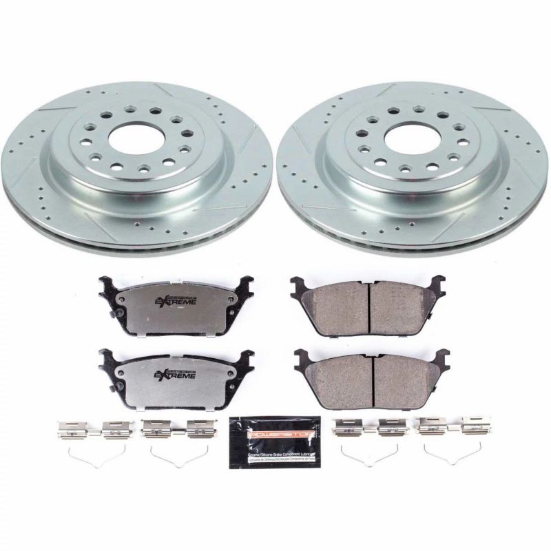 PowerStop - Power Stop 2019 Ram 1500 Rear Z36 Truck & Tow Brake Kit - Demon Performance