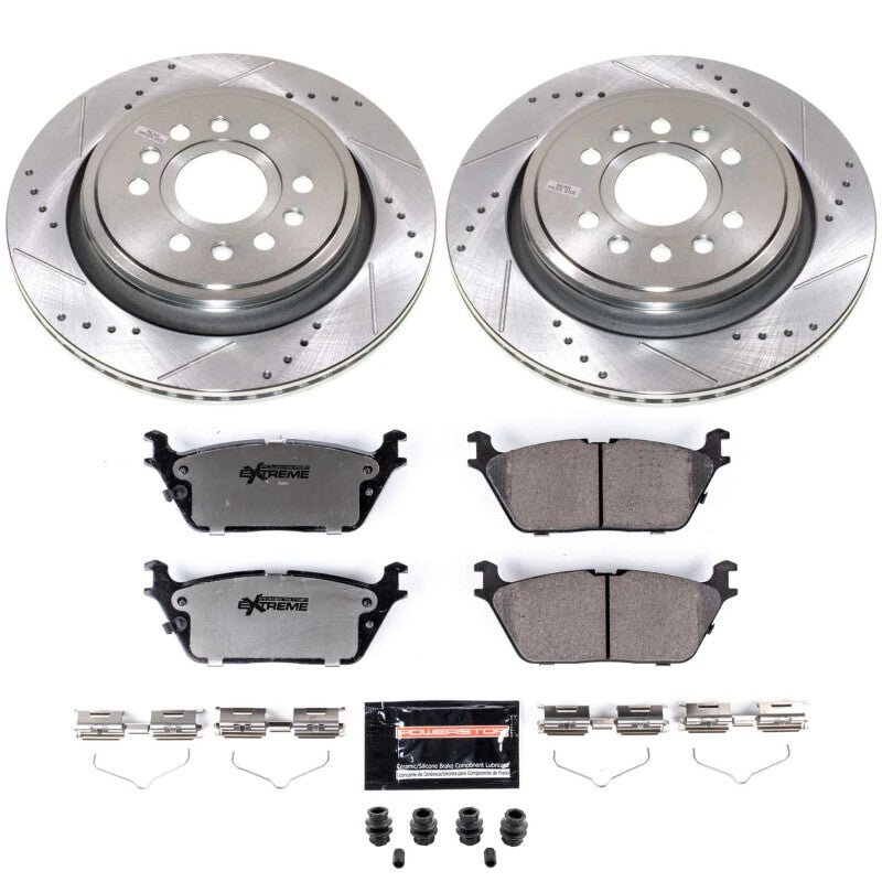 PowerStop - Power Stop 22 - 23 Jeep Grand Wagoneer Rear Z36 Truck & Tow Brake Kit - Demon Performance
