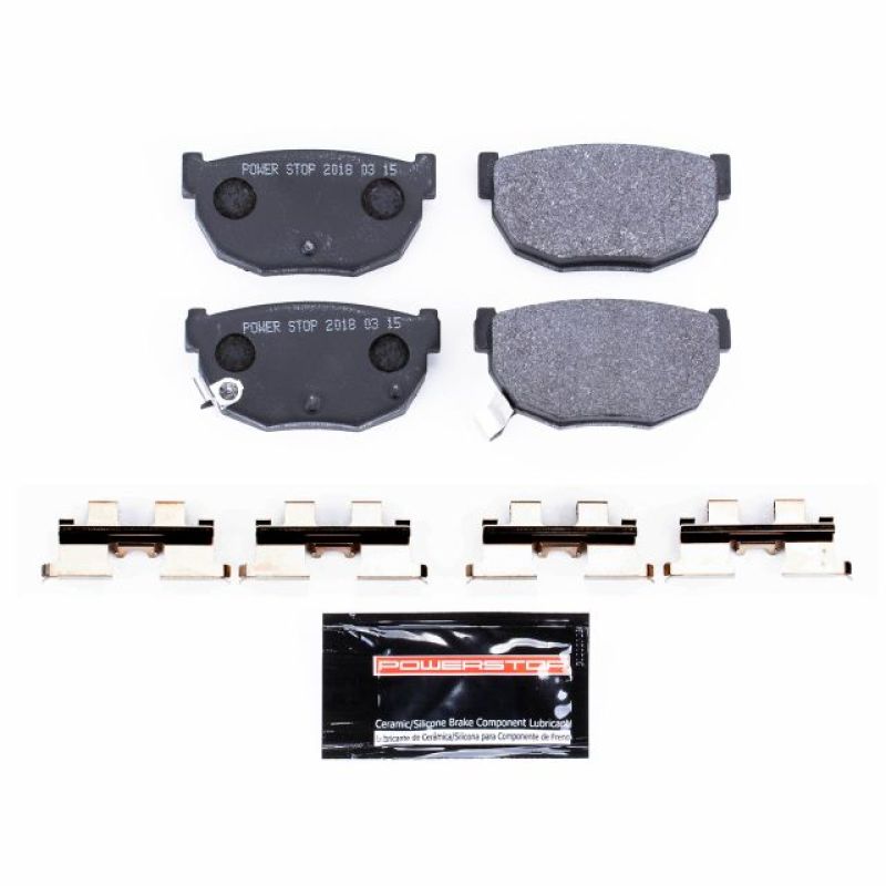 PowerStop - Power Stop 86 - 88 Nissan 200SX Rear Track Day SPEC Brake Pads - Demon Performance