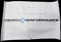 Demon Performance - Powered By Demon Performance 24"x36" Shop Banner - Demon Performance