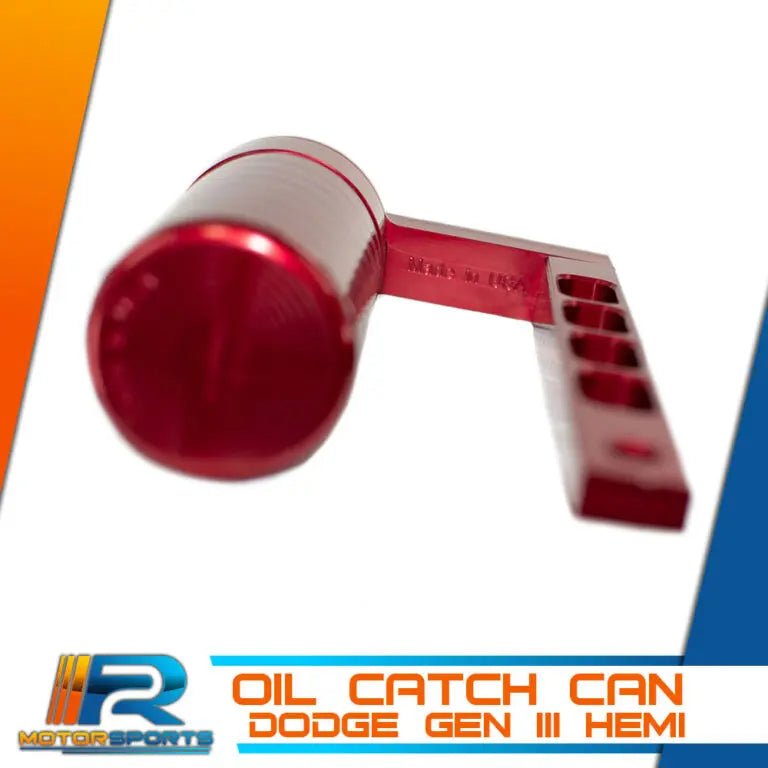 R2 Motorsports - R2 Motorsports Dodge Oil Catch Can - Demon Performance