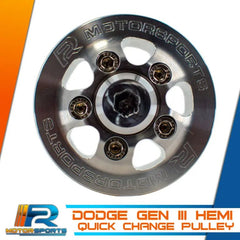 R2 Motorsports - R2 Motorsports Dodge Quick Change Pulley - Demon Performance