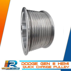 R2 Motorsports - R2 Motorsports Dodge Quick Change Pulley - Demon Performance