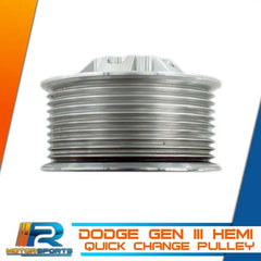 R2 Motorsports - R2 Motorsports Dodge Quick Change Pulley - Demon Performance