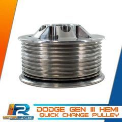 R2 Motorsports - R2 Motorsports Dodge Quick Change Pulley - Demon Performance