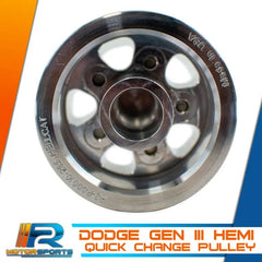 R2 Motorsports - R2 Motorsports Dodge Quick Change Pulley - Demon Performance