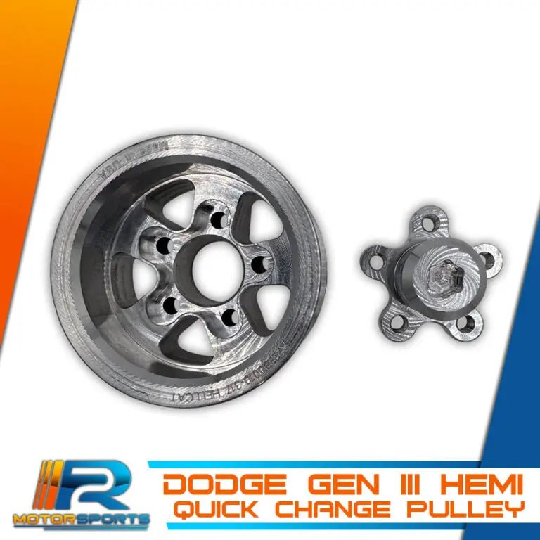 R2 Motorsports - R2 Motorsports Dodge Quick Change Pulley - Demon Performance