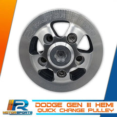 R2 Motorsports - R2 Motorsports Dodge Quick Change Pulley - Demon Performance