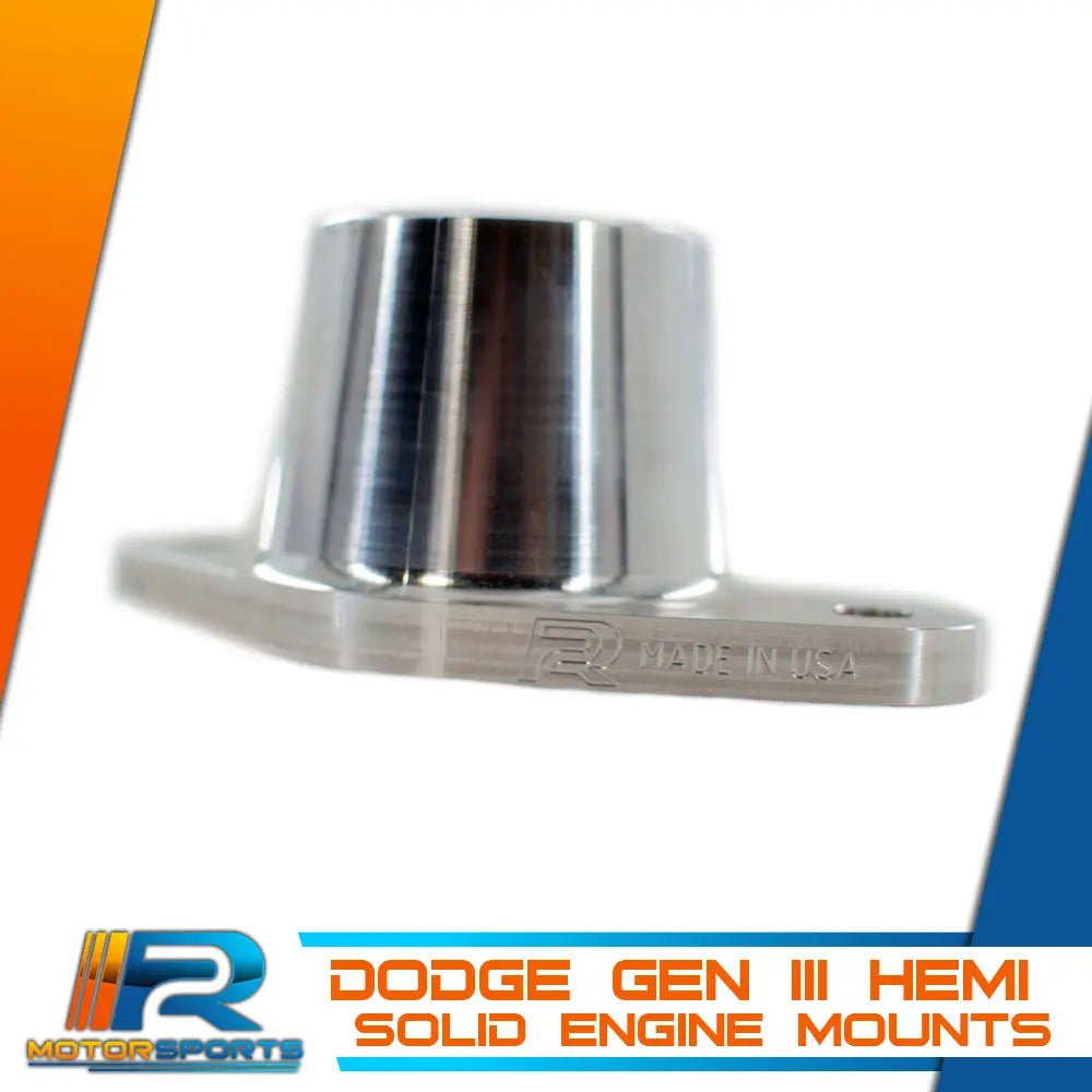 R2 Motorsports - R2 Motorsports Dodge Solid Engine Mounts - Demon Performance