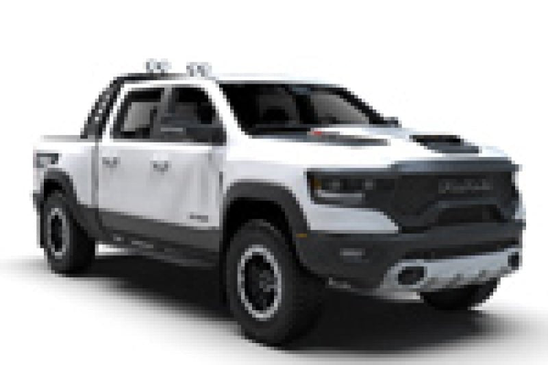 Rally Armor - Rally Armor 21 - 25 Dodge Ram 1500 TRX Black UR Mud Flap - Red Logo - Demon Performance