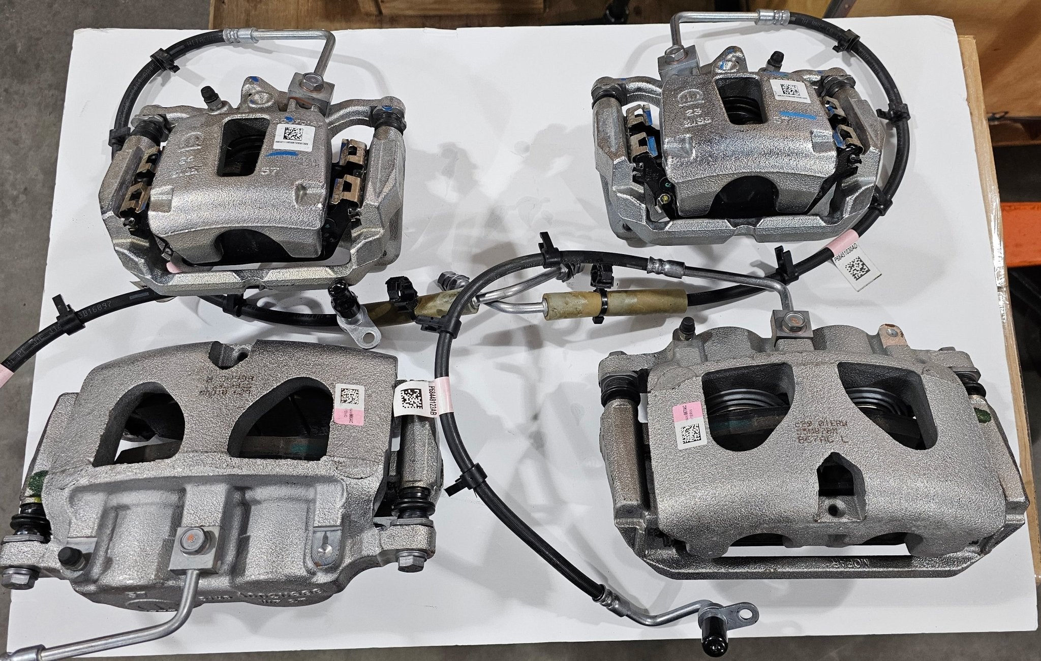 Demon Performance - Ram 1500 TRX OEM Front/Rear Calipers, Rotors, & Brake Lines - Demon Performance