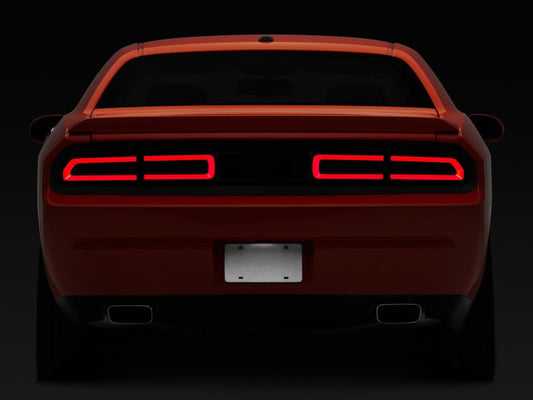 Raxiom - Raxiom 08 - 14 Challenger LED Tail Lights - Black Housing (Smoked Lens) - Demon Performance