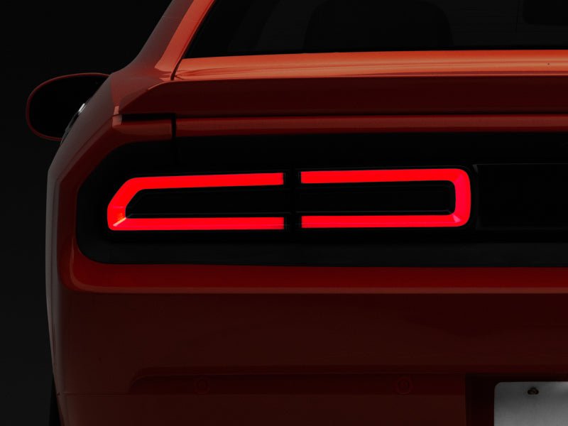 Raxiom - Raxiom 08 - 14 Challenger LED Tail Lights - Black Housing (Smoked Lens) - Demon Performance