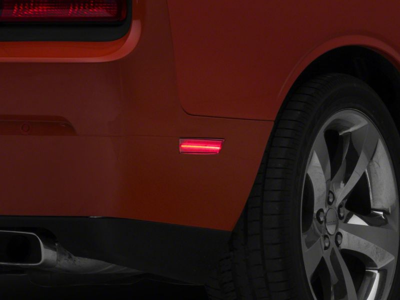Raxiom - Raxiom 08 - 14 Dodge Challenger Axial Series LED Side Marker Lights - Clear - Demon Performance