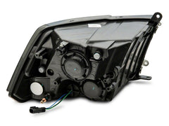 Raxiom - Raxiom 09 - 18 Dodge RAM 1500 Axial OEM Rep Headlights w/ Dual Bulb - Chrome Housing (Smoked Lens ) - Demon Performance