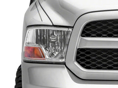 Raxiom - Raxiom 09 - 18 Dodge RAM 1500 Axial OEM Rep Headlights w/ Single Bulb - Chrome Housing (Clear Lens) - Demon Performance