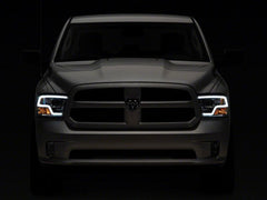 Raxiom - Raxiom 09 - 18 Dodge RAM 1500 Non - Projector LED Halo Headlights - Chrome Housing (Clear Lens) - Demon Performance